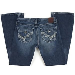 Big Star Remy Low Rise Boot Cut Med Wash Jeans